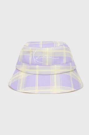 Karl Kani Signature Reversible Check Bucket Hat